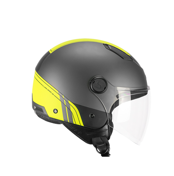 Caco luke sport antracite giallo fluo satinato taglia m