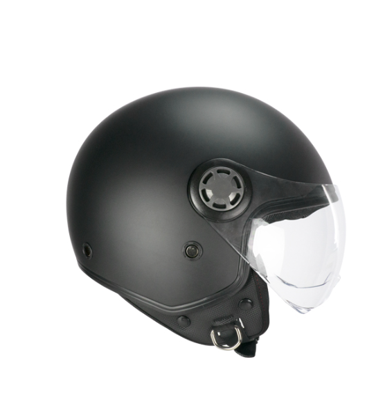 Casco zen basic nero opaco taglia l