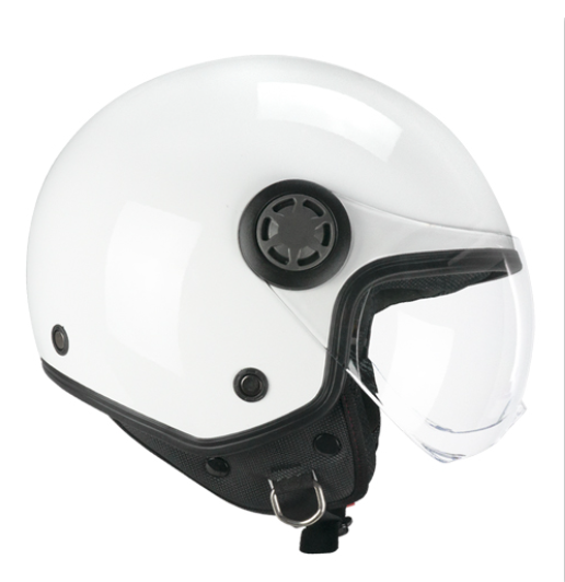 Casco zen basic bianco lucido taglia xl
