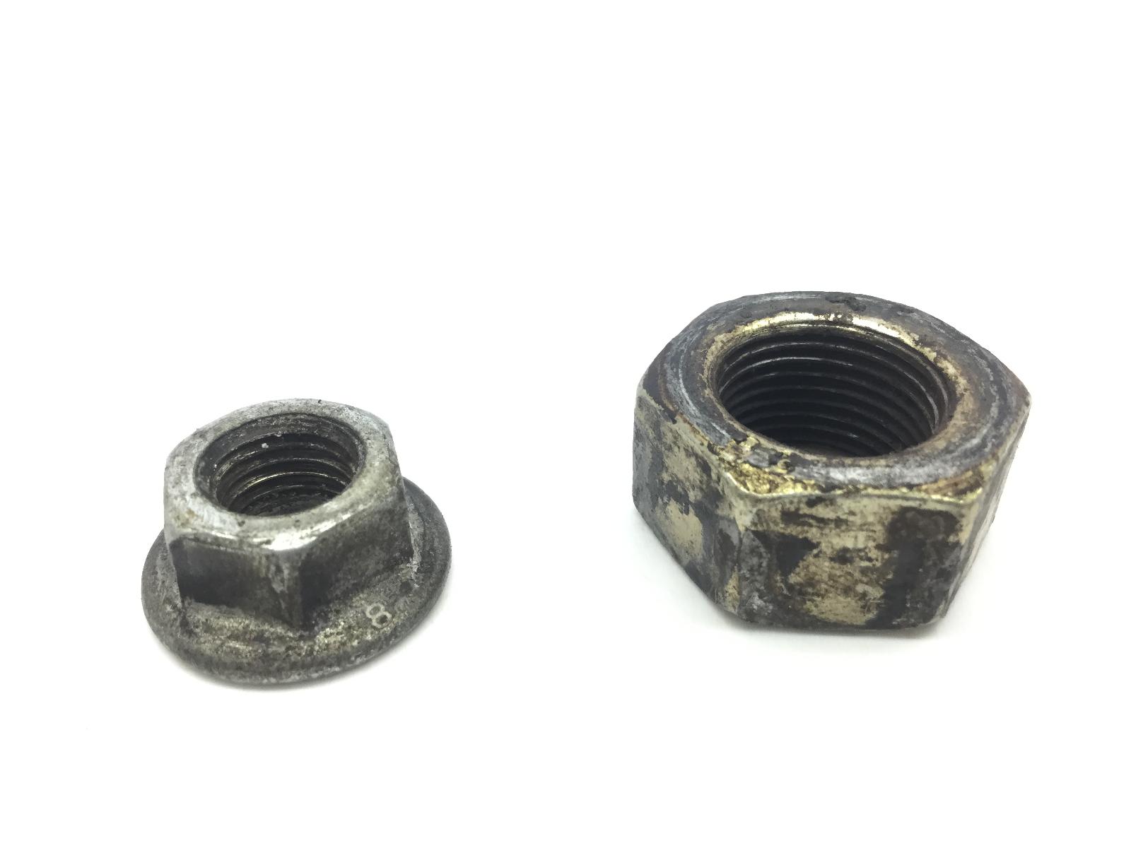 Piaggio vespa et4 50 coppia dadi alberi puleggia ruota posteriore 2000 2005 c26100
