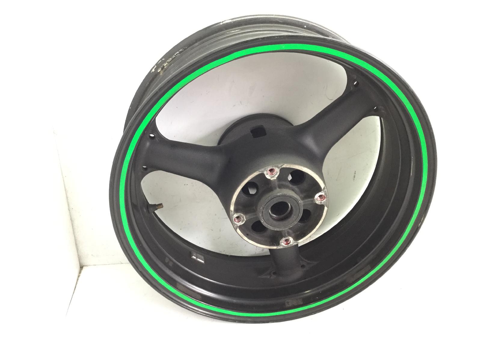 Kawasaki zx6rr ninja 600 cerchio ruota posteriore 17 x 5.50 2003 2003 zx600kka