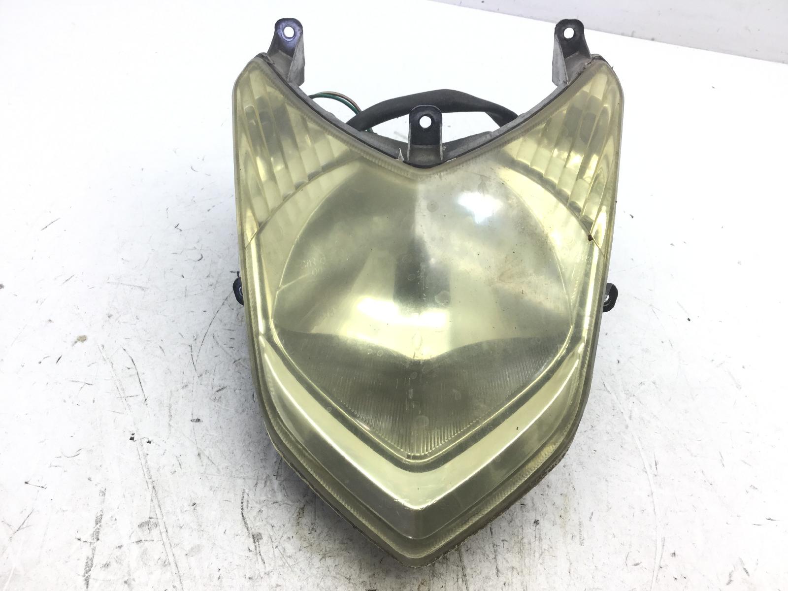 Kymco agility r16 125 faro fanale luce anteriore con vetro molto ingiallito 2009 2009 c20000