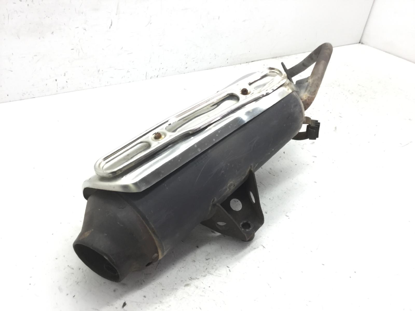 Honda sh i 125 scarico marmitta - ammaccatura su protezione calore 2005 2008 jf14a05f