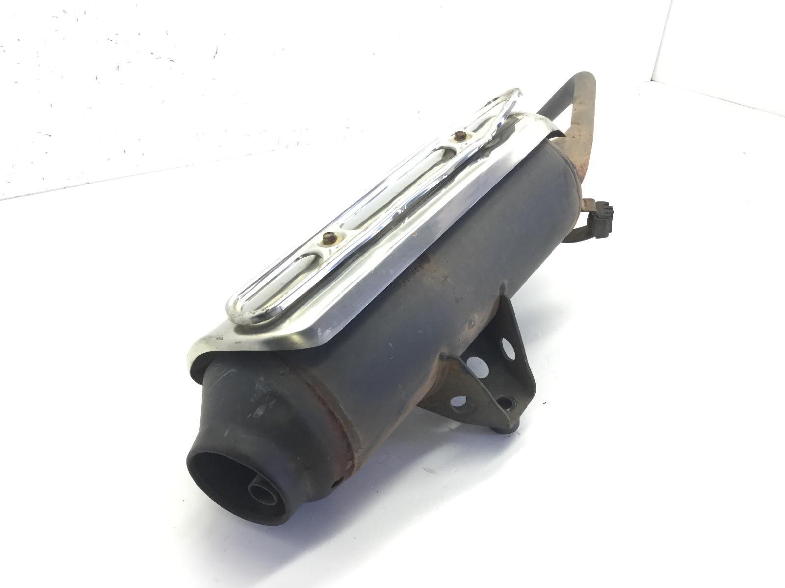 Honda sh i 125 scarico marmitta - ammaccatura su protezione calore 2005 2008 jf14a05f