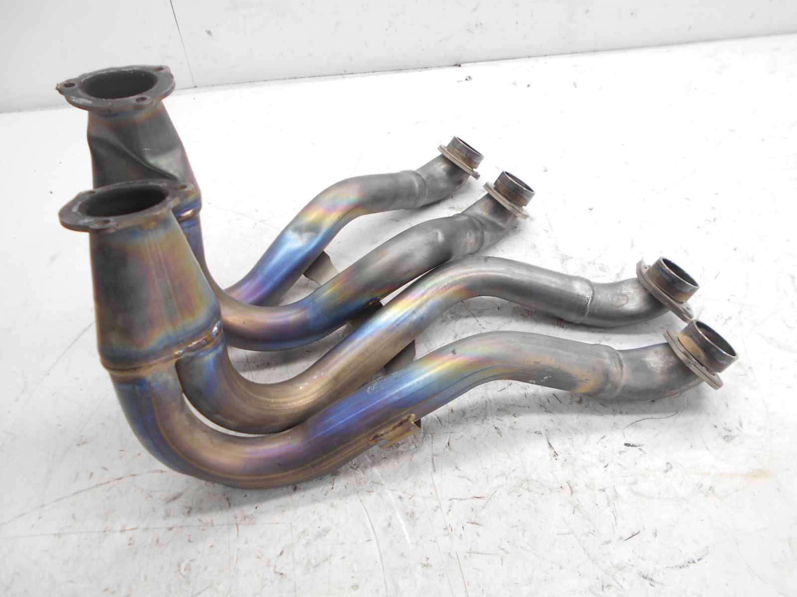 Kawasaki zx-10r d6f d7f 1000 coppia collettori scarico marmitta akrapovic ** 2006 2007 zxt00dda