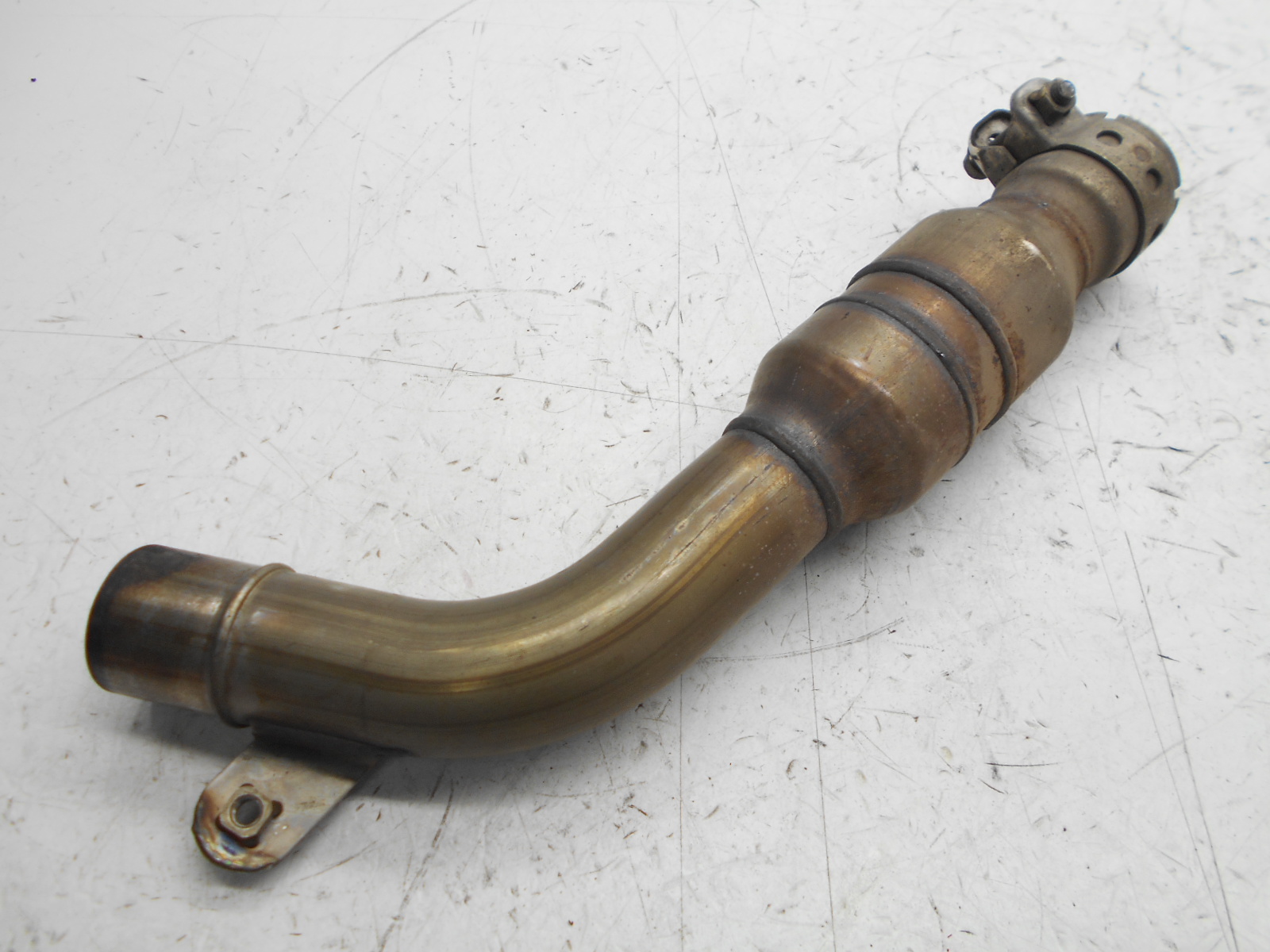 Yamaha fz6 600 collettore di scarico marmitta catalizzatore 2004 2005 rj074