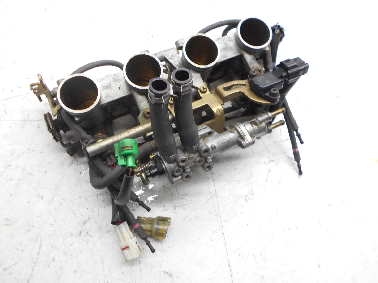 Yamaha fz6 600 gruppo corpo farfallato + iniettori 2004 2005 rj074