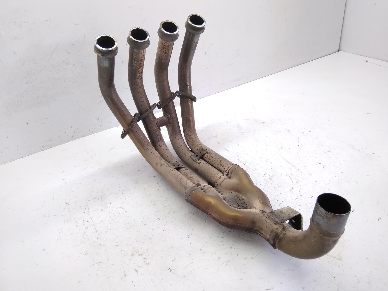 Yamaha fz6 600 collettore scarico marmitta con piccola ammaccatura 2004 2005 rj074