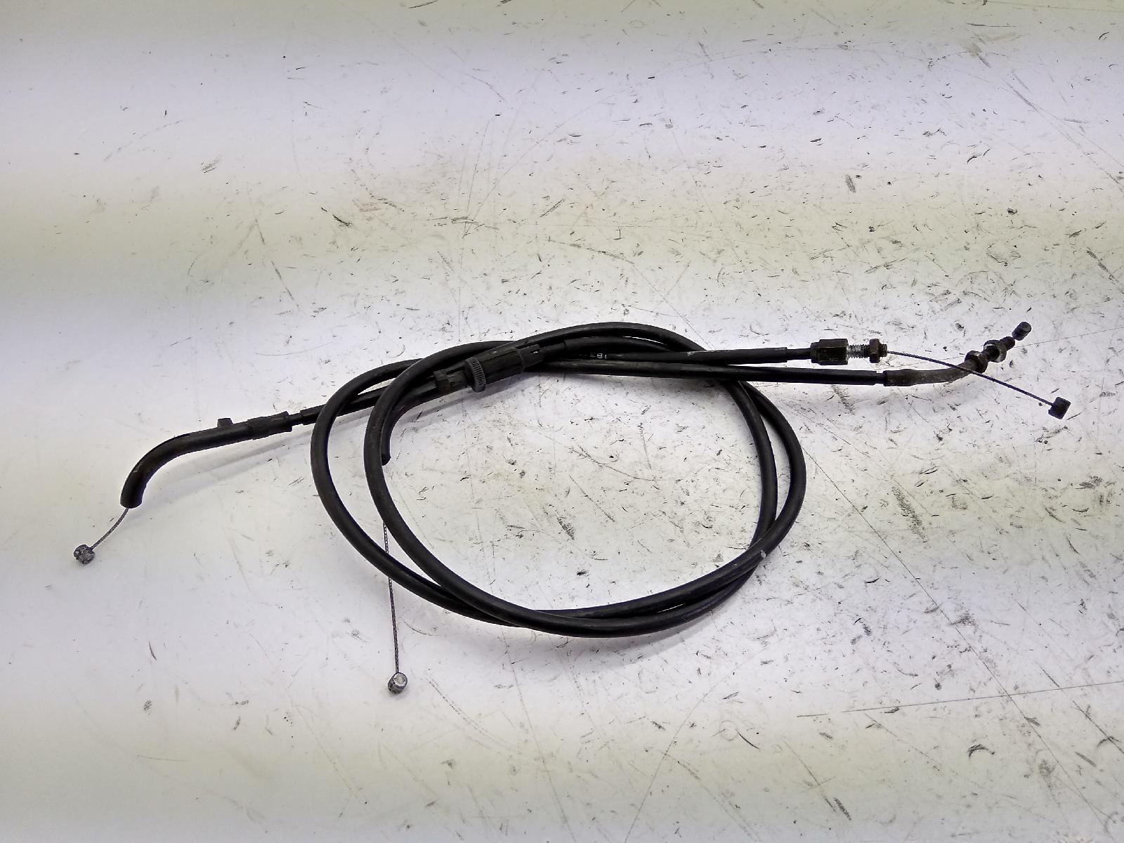 Yamaha fz6 600 coppia cavi guaine gas 2004 2005 rj074