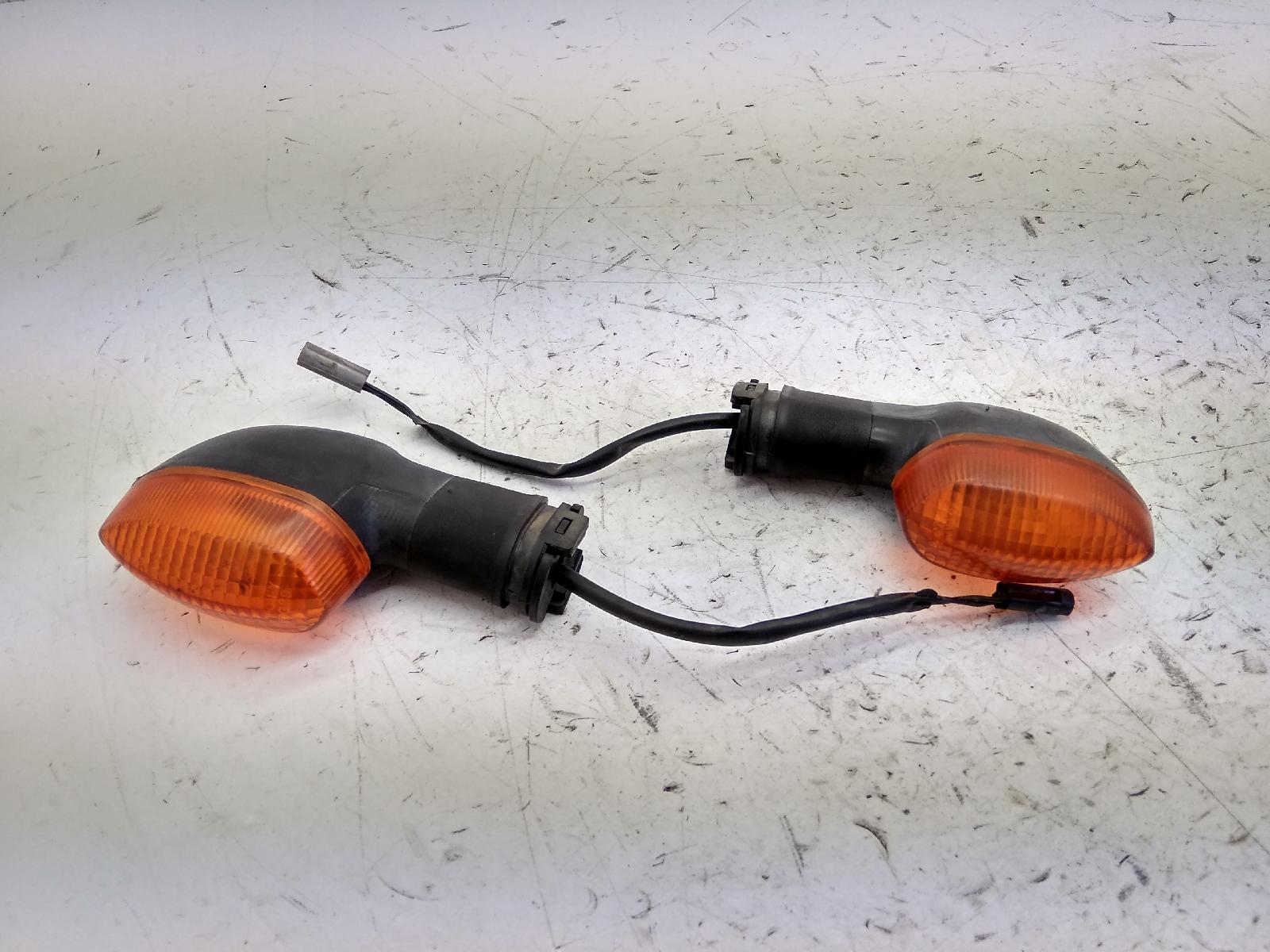 Yamaha fz6 600 coppia frecce lampeggiatori anteriori 2004 2005 rj074