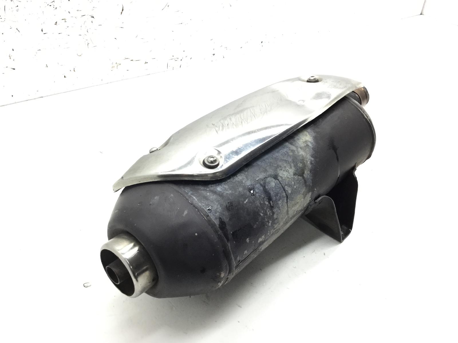 Aprilia scarabeo ie light 200 terminale scarico marmitta con ammaccatura 2009 2009