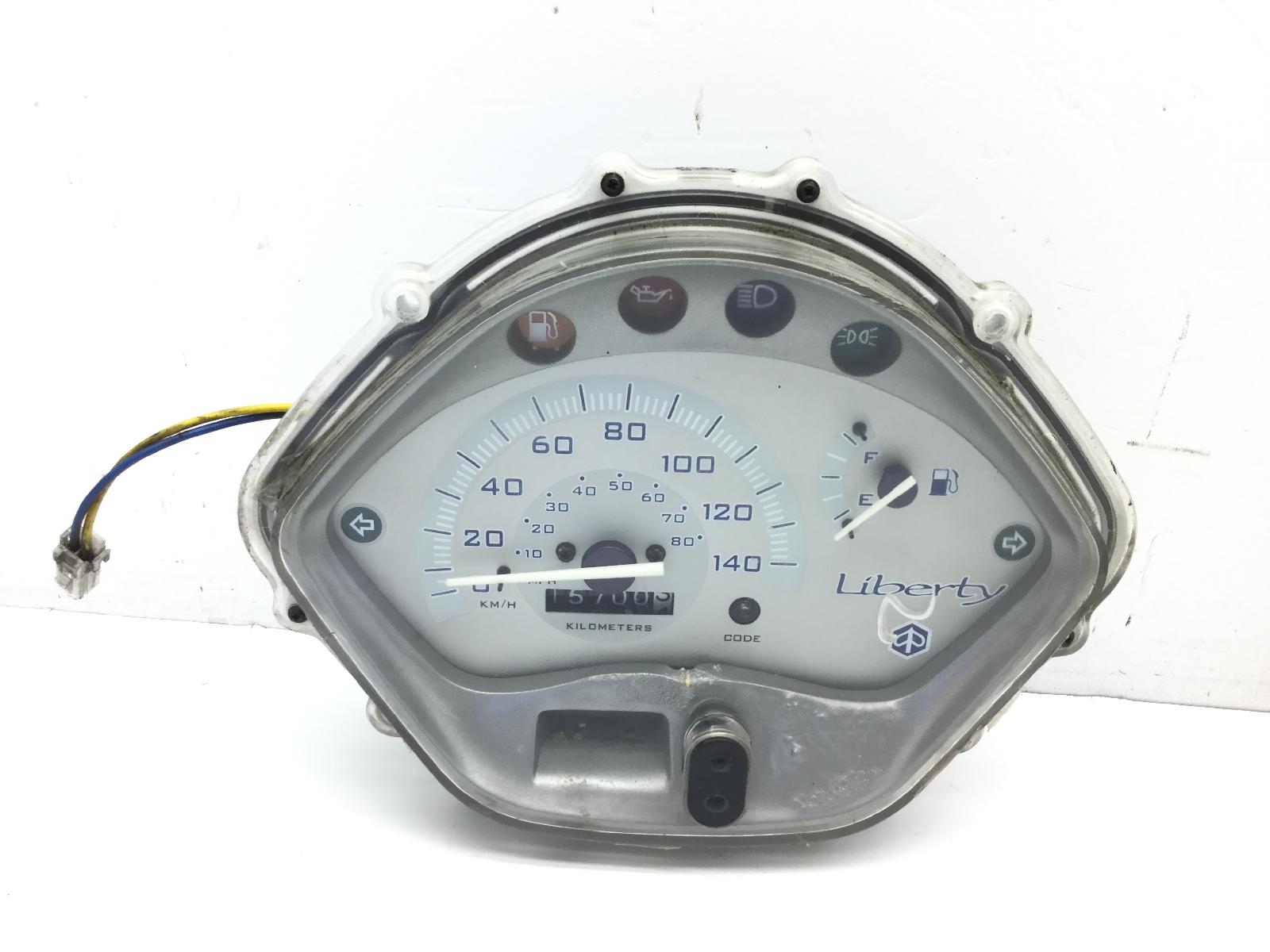 Piaggio liberty 125 strumentazione con difetti calore 2006 2007 m38100