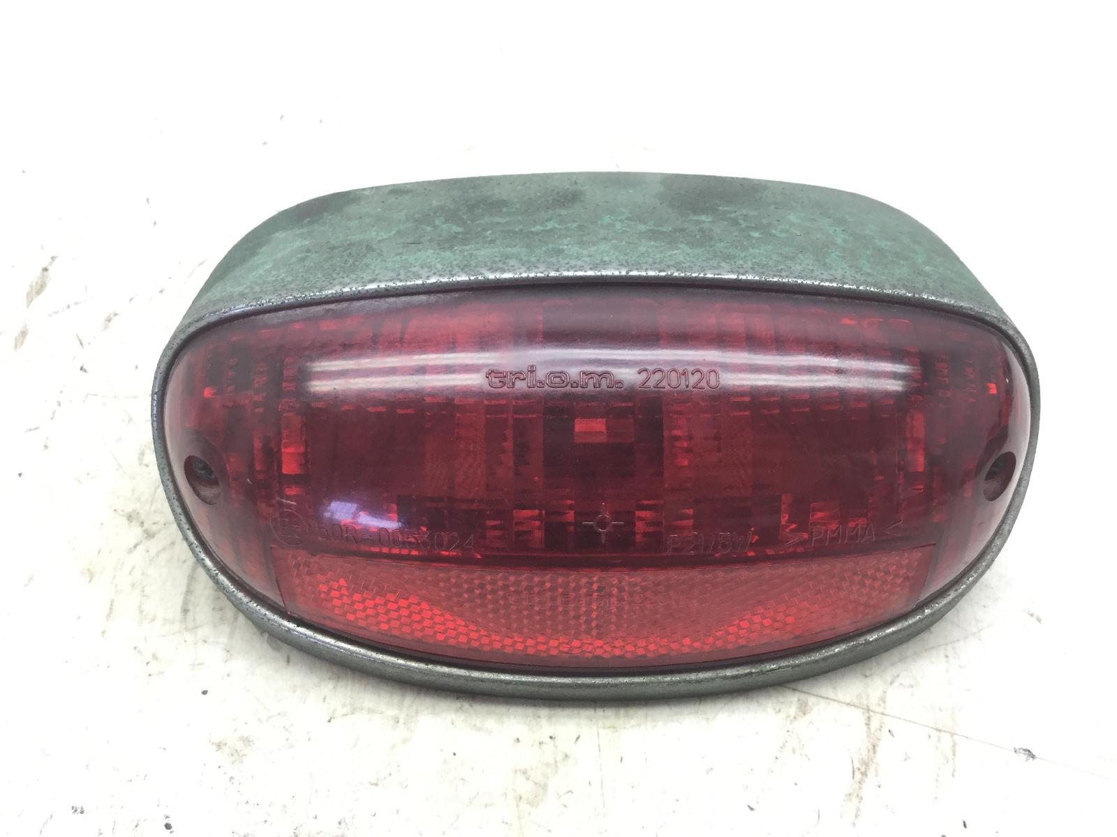 Piaggio vespa et4 150 faro fanale posteriore con ossido su cornice 1999 2002 m1900