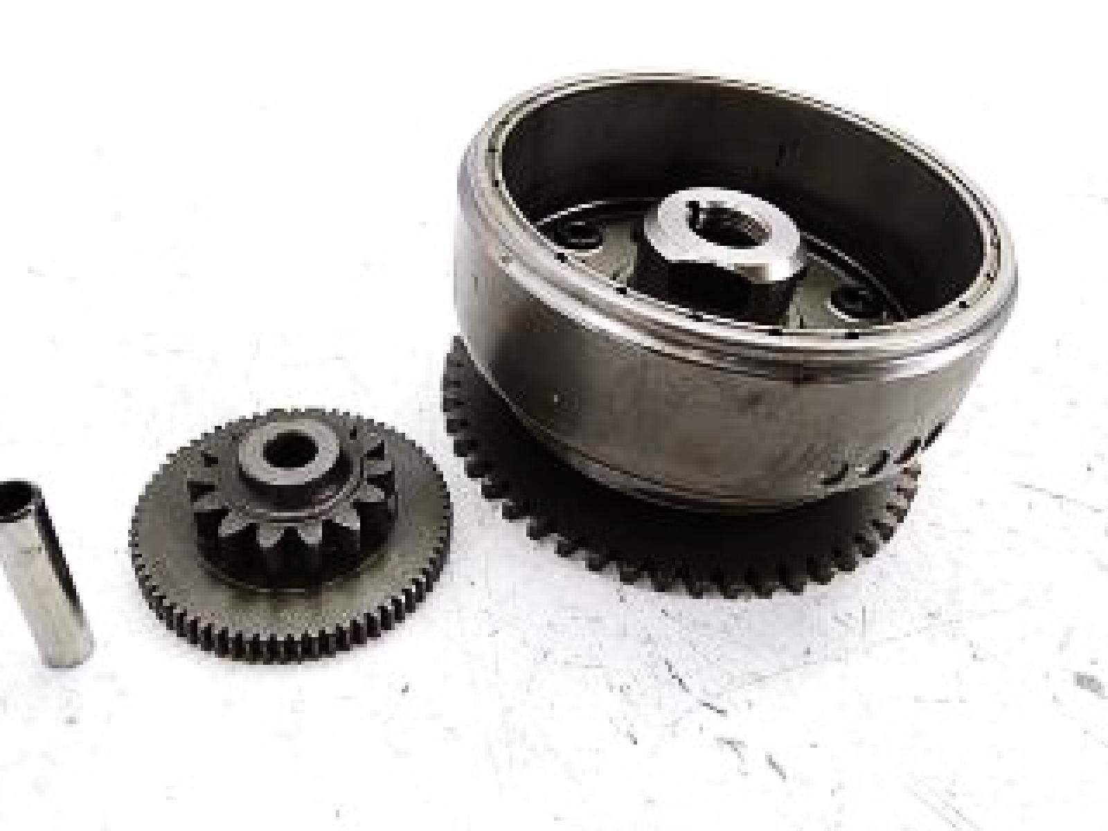 Honda cb 500 volano massa volanica e ruota libera + ingranaggio 2001 2001 pc32aoyf