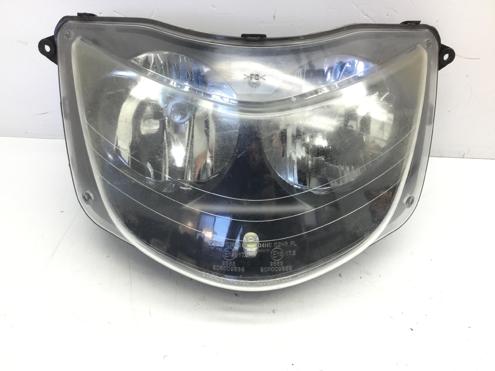 Yamaha majesty yp 250 faro fanale anteriore vetro ingiallito e con graffi 2000 2001 sg041