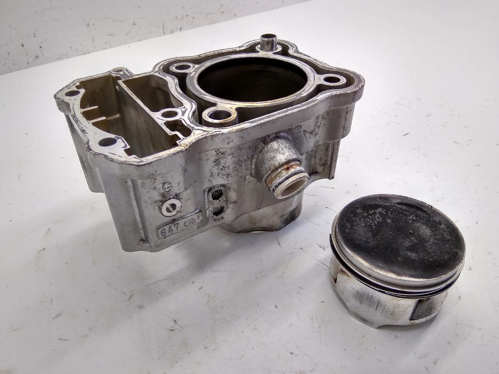 Honda transalp xl v 650 cilindro e pistone anteriore 2002 2002 rd10a01f