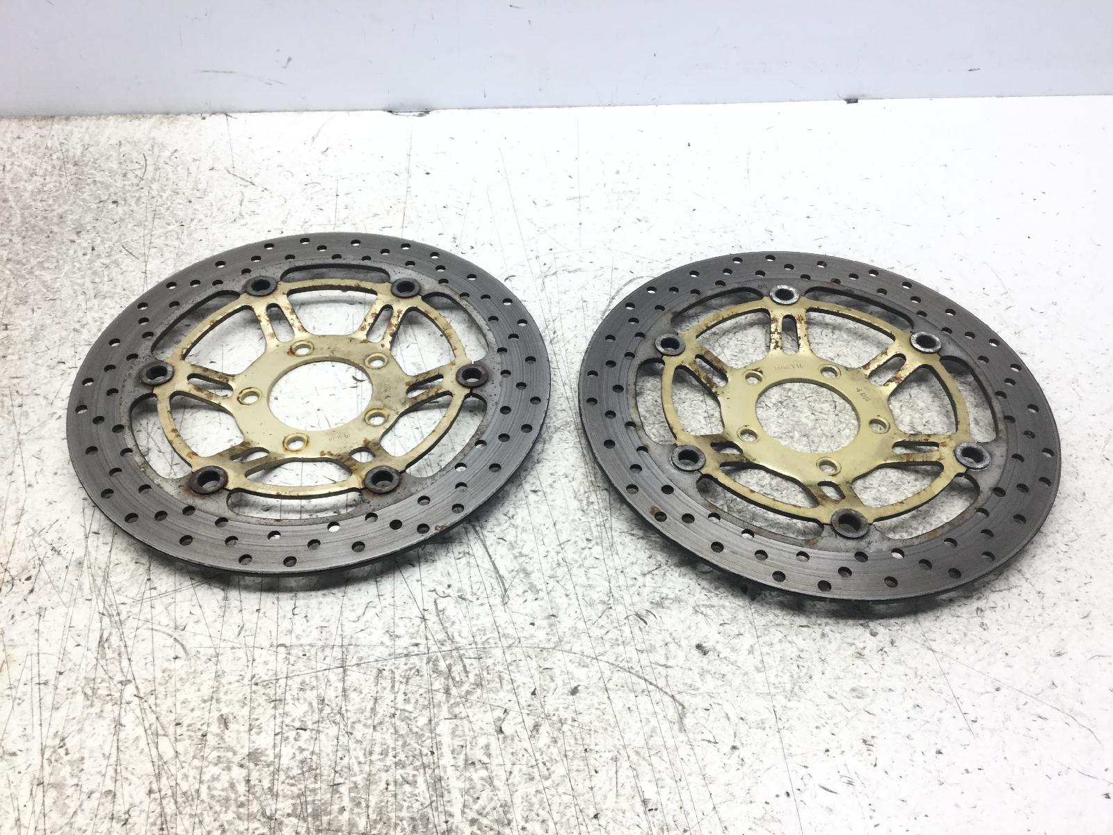 Suzuki sv s 650 coppia dischi freno anteriore 4.23 e 4.20 mm spessore 1999 2002 av111