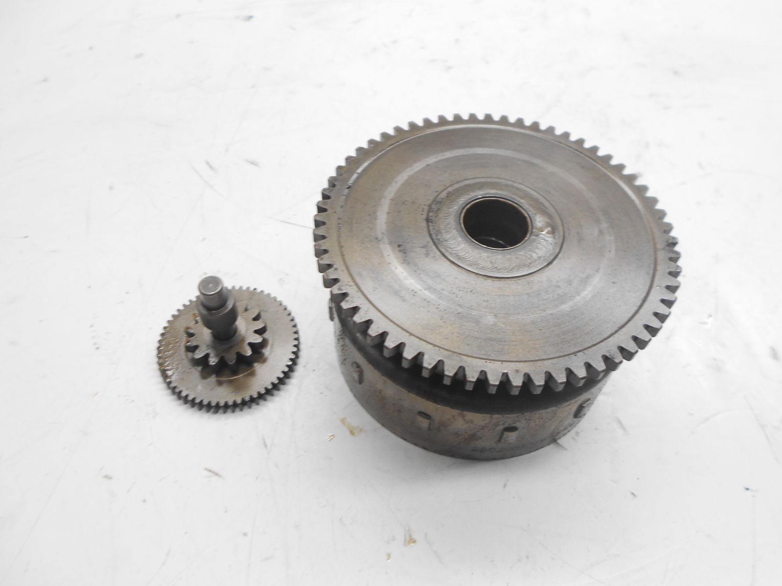 Honda pantheon 125 volano e ruota libera + ingranaggio 2003 2003 jf12a