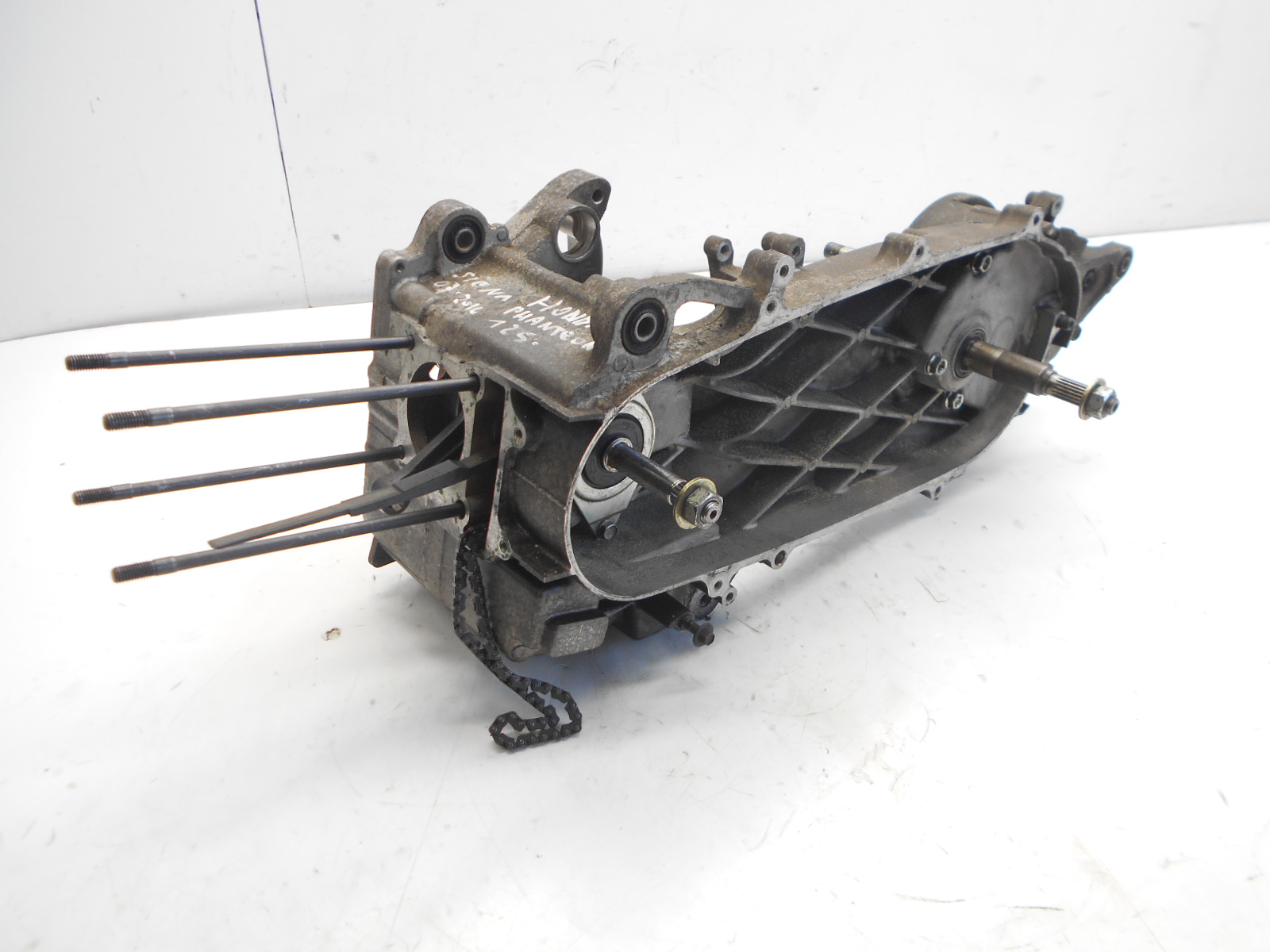 Honda pantheon 125 carter motore + albero e ingranaggi ruota 2003 2003 jf12a