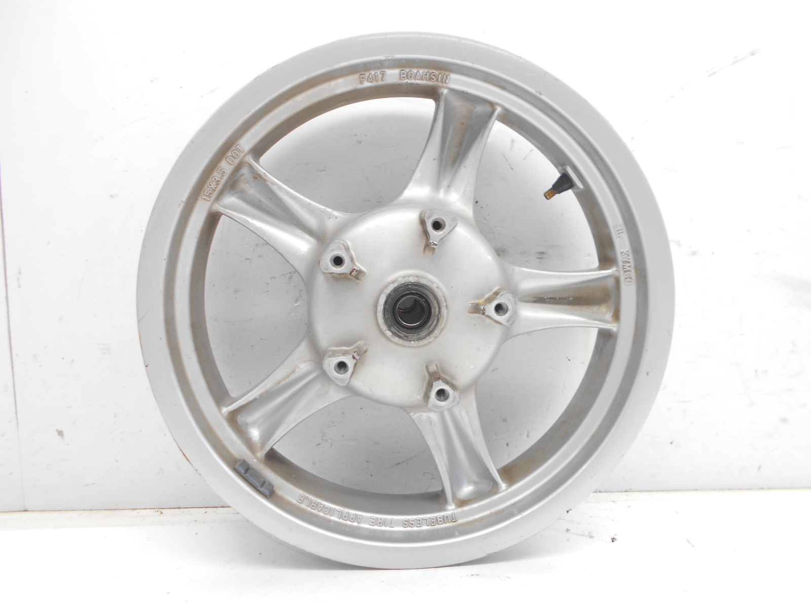 Kymco xciting i 250 cerchio ruota anteriore 15 x 3.50 2006 2007 t71010