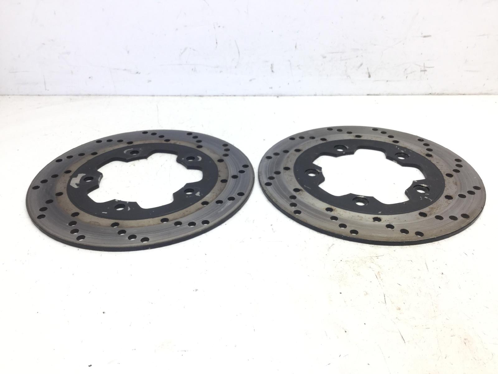 Kymco xciting 250 coppia dischi freno anteriori - spessore: 4,9 mm 2005 2005 t71000