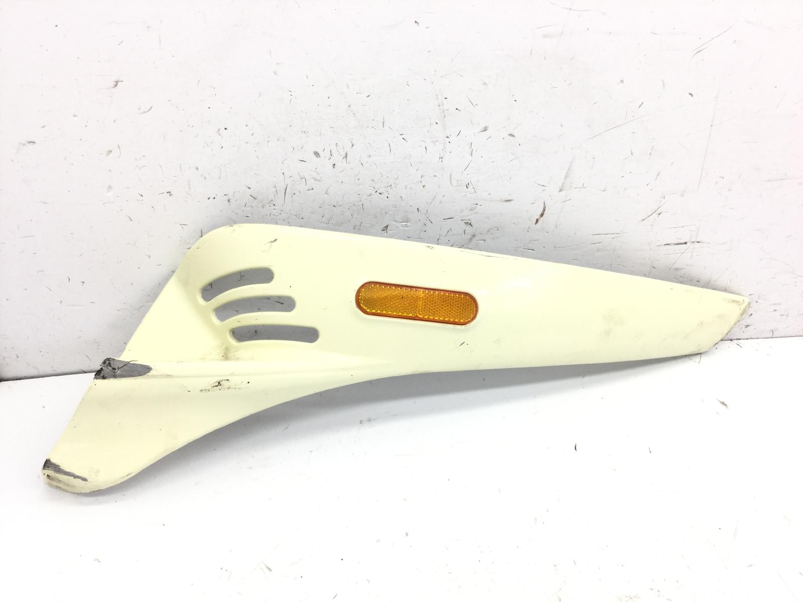 Piaggio vespa et4 125 carena fianchetto inferiore sinistro - crepa e usura 1996 1998 m0400