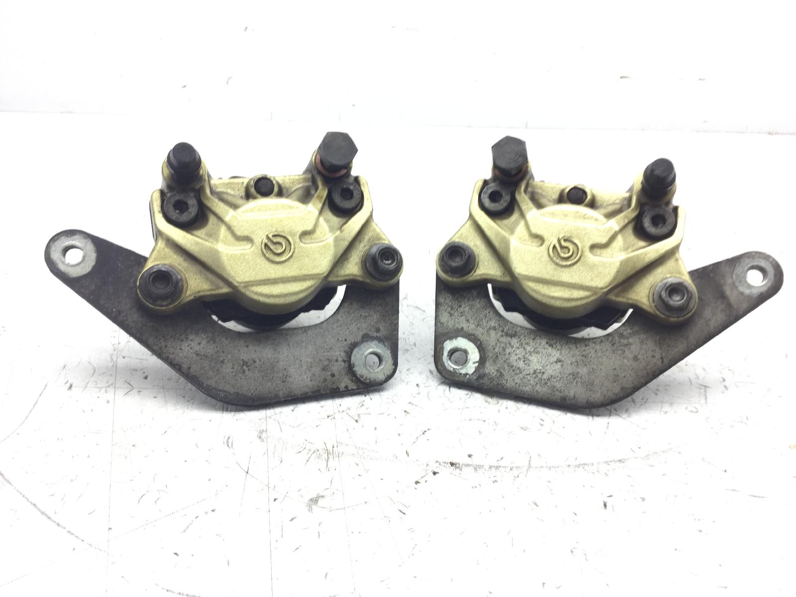 Piaggio beverly 500 coppia pinze freno anteriori con supporti 2005 2006 m34100