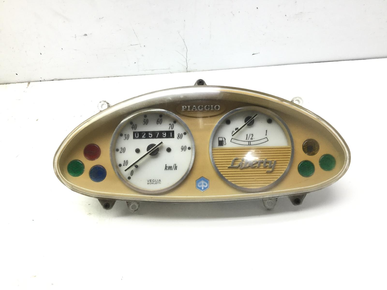 Piaggio liberty 2t 50 strumentazione contachilometri tachimetro 1997 2005 c1500
