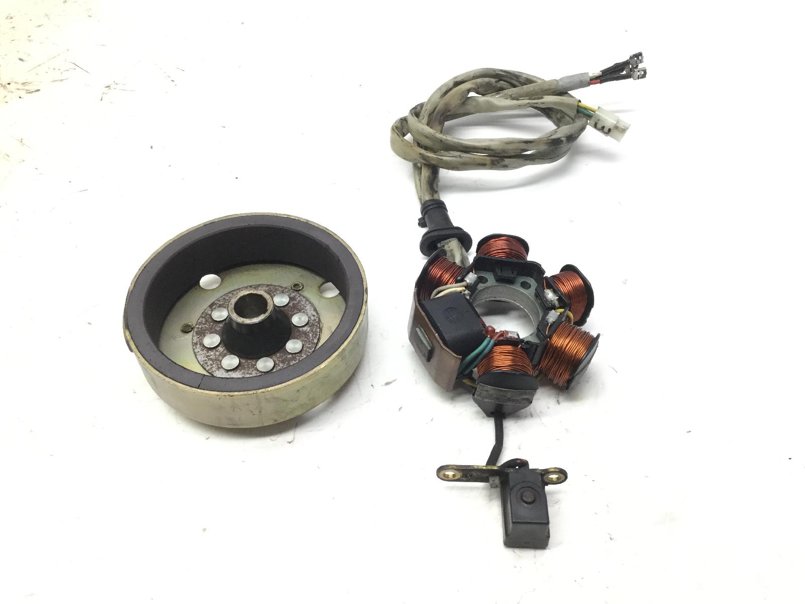 Piaggio liberty 2t 50 statore generatore pick up e volano massa volanica 1997 2005 c1500