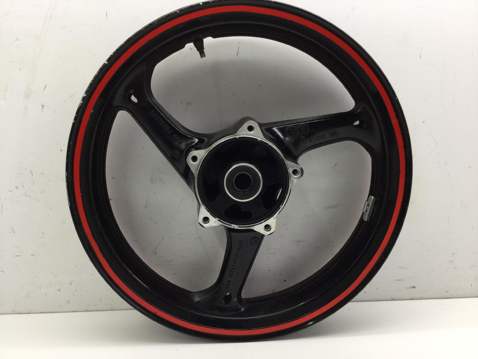 Suzuki gsr k7 600 cerchio anteriore 17 x 3.50 2007 2008 b9111