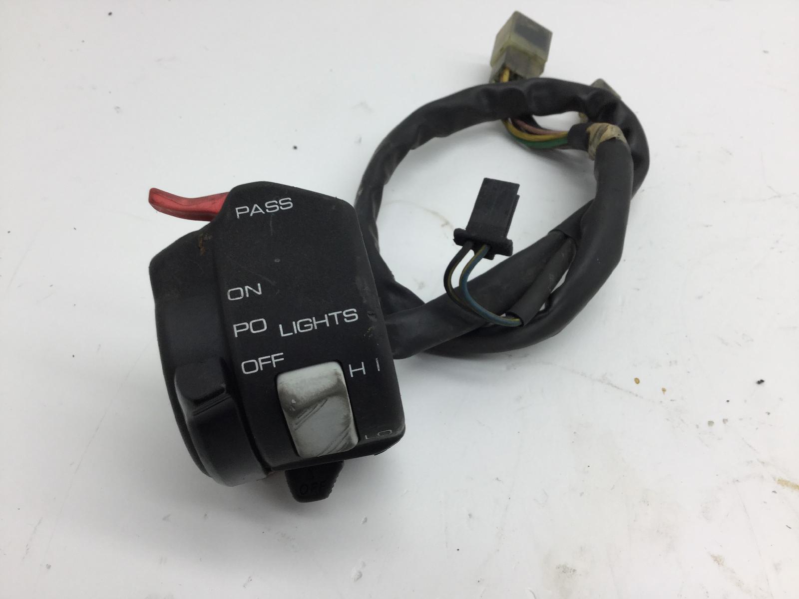 Yamaha xj s diversion 600 devio commutatore pulsanti manubrio lato sinistro 1992 1992 4br1