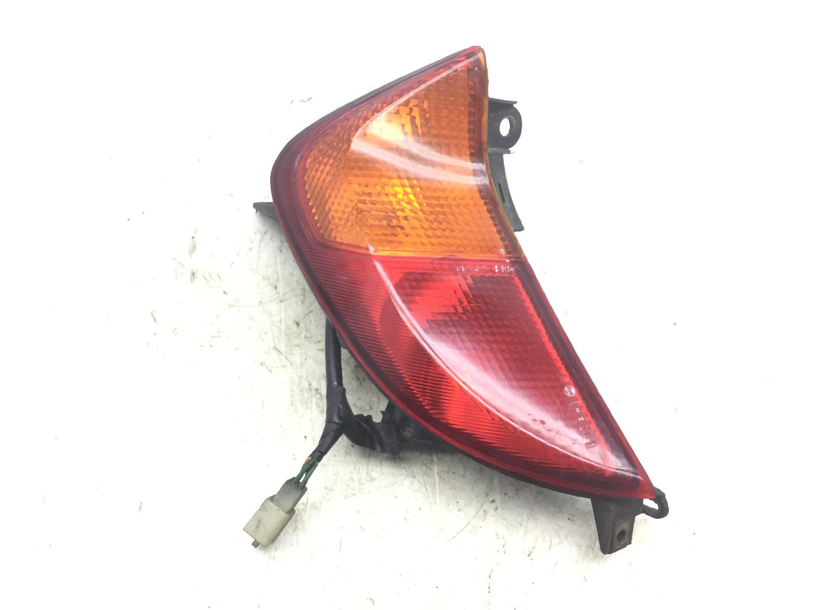 Honda pantheon 2t 150 freccia faro fanale posteriore sinistro con crepa 1998 2002 zdckf02a02f