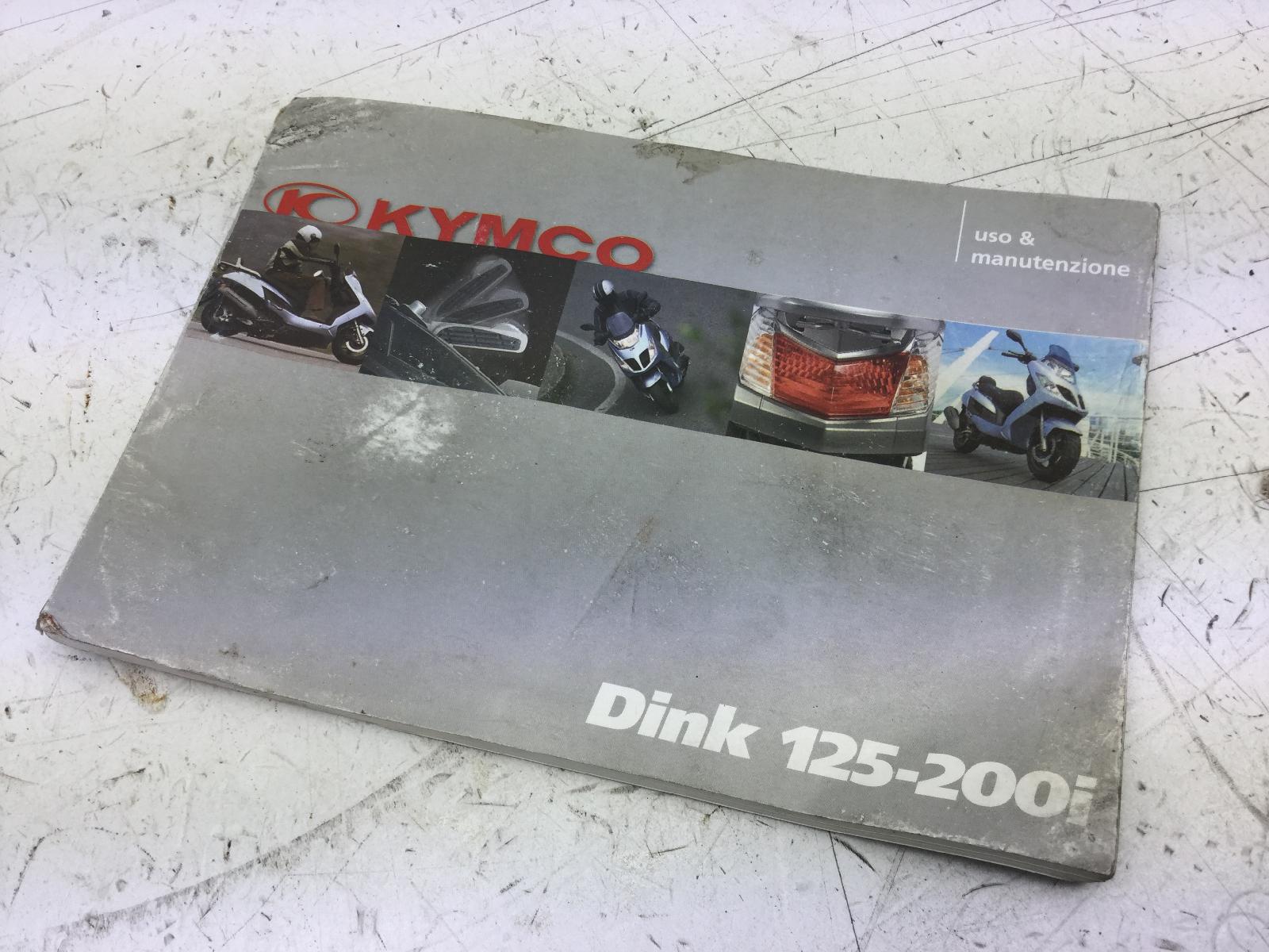 Kymco dink i 200 libretto manuale uso e manutenzione 2006 2007 t91000