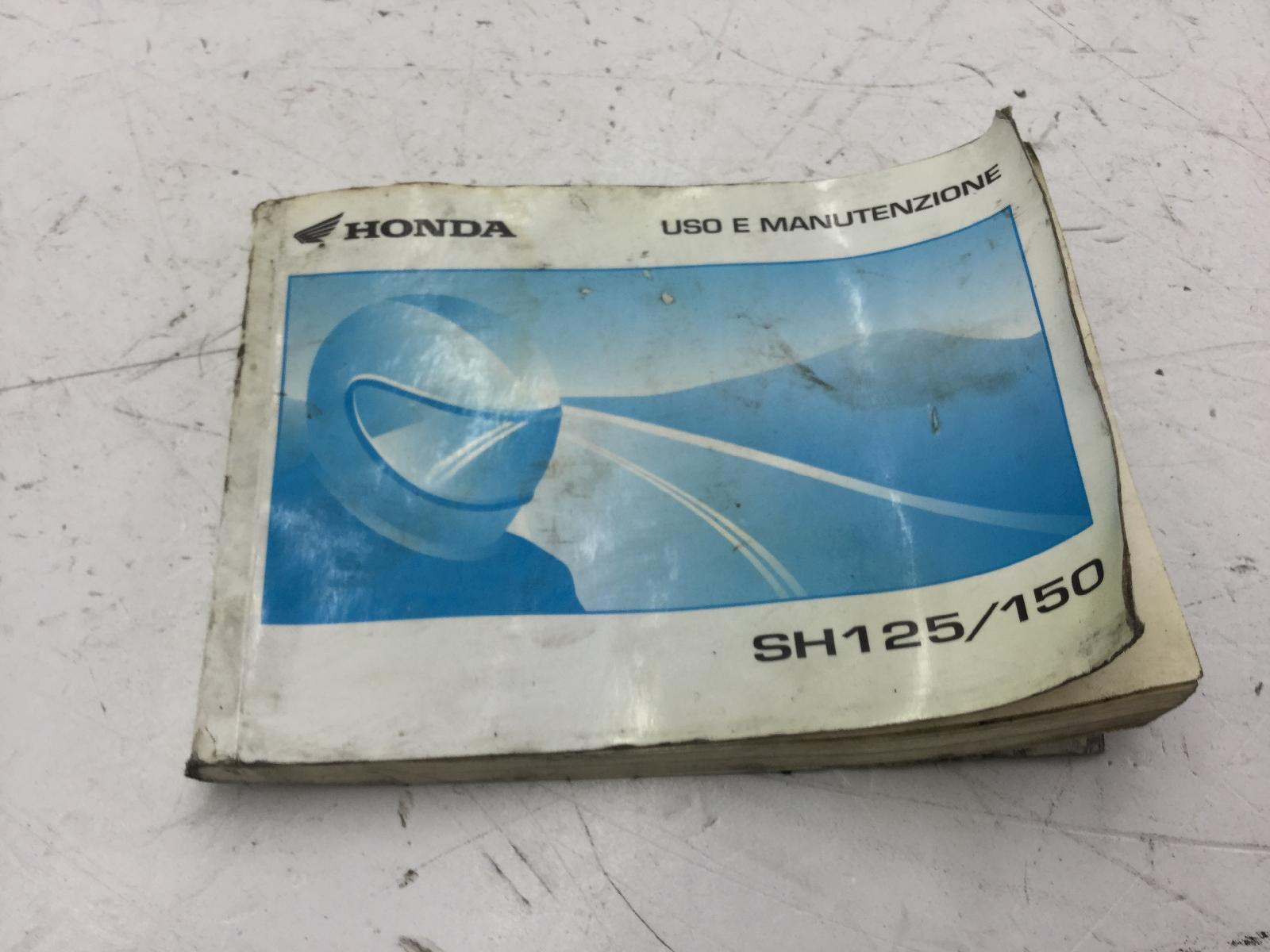 Honda sh i 150 manuale d'uso 2005 2008 kf08a08f