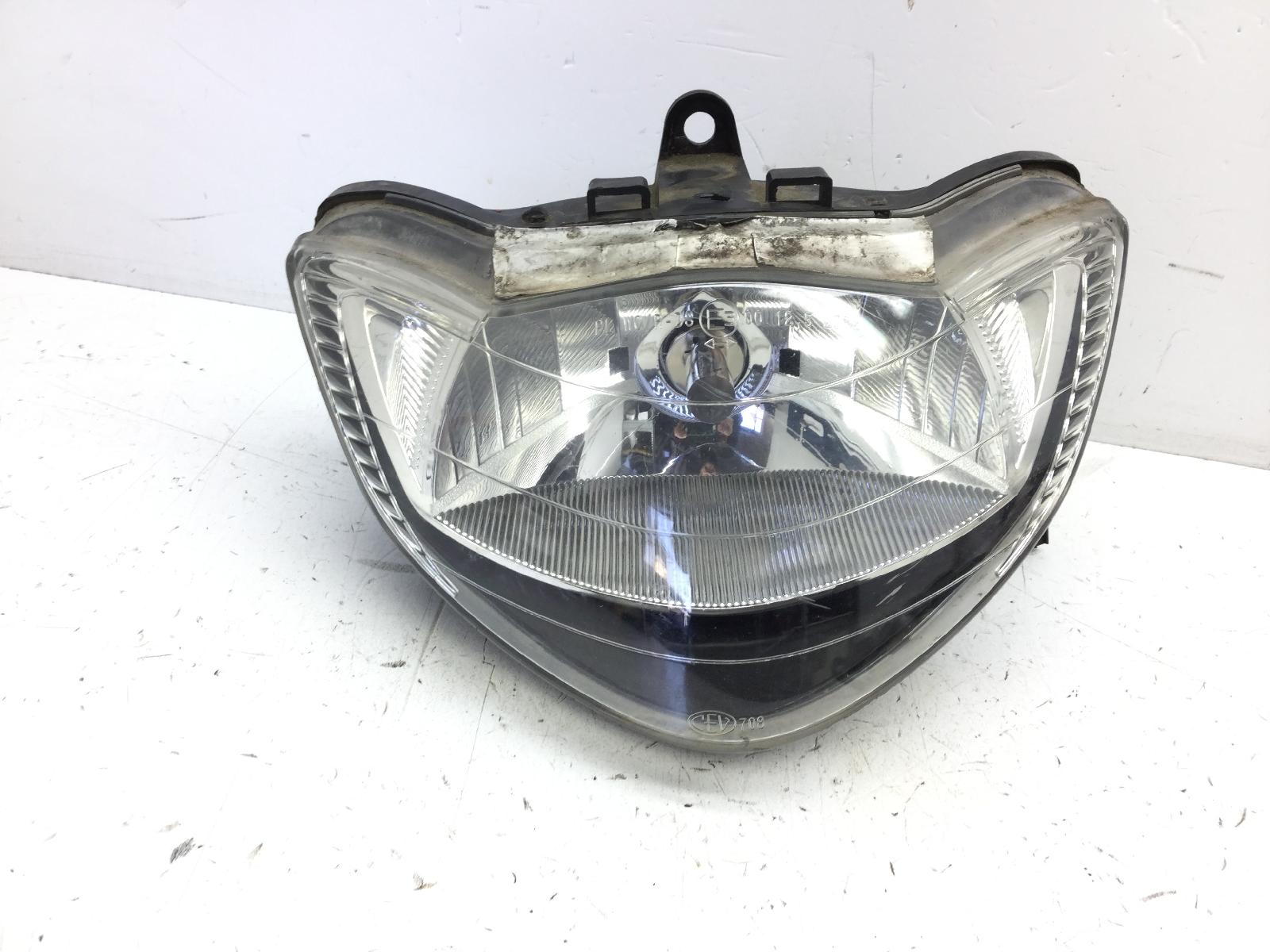 Honda sh i 150 fanale anteriore faro con piccoli graffi su vetro 2005 2008 kf08a08f