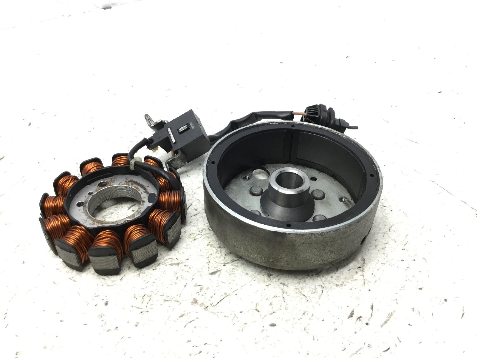 Aprilia scarabeo 4t 100 statore campo magnetico e volano rotorre 2010 2012 vaa00