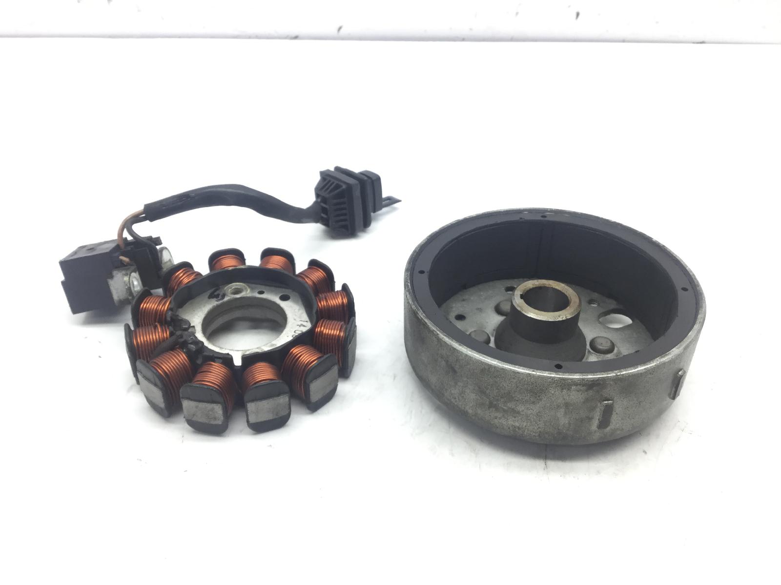 Aprilia scarabeo 4t 100 statore campo magnetico e volano 2010 2012 vaa00