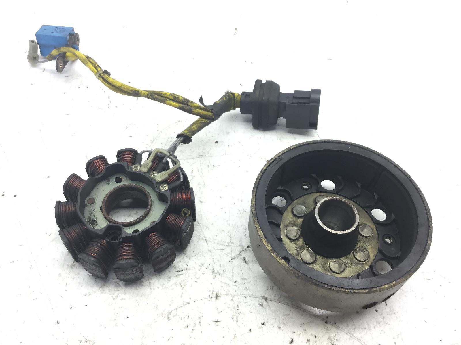 Piaggio vespa et4 125 volano e statore generatore avviamento 1999 2002 m1900