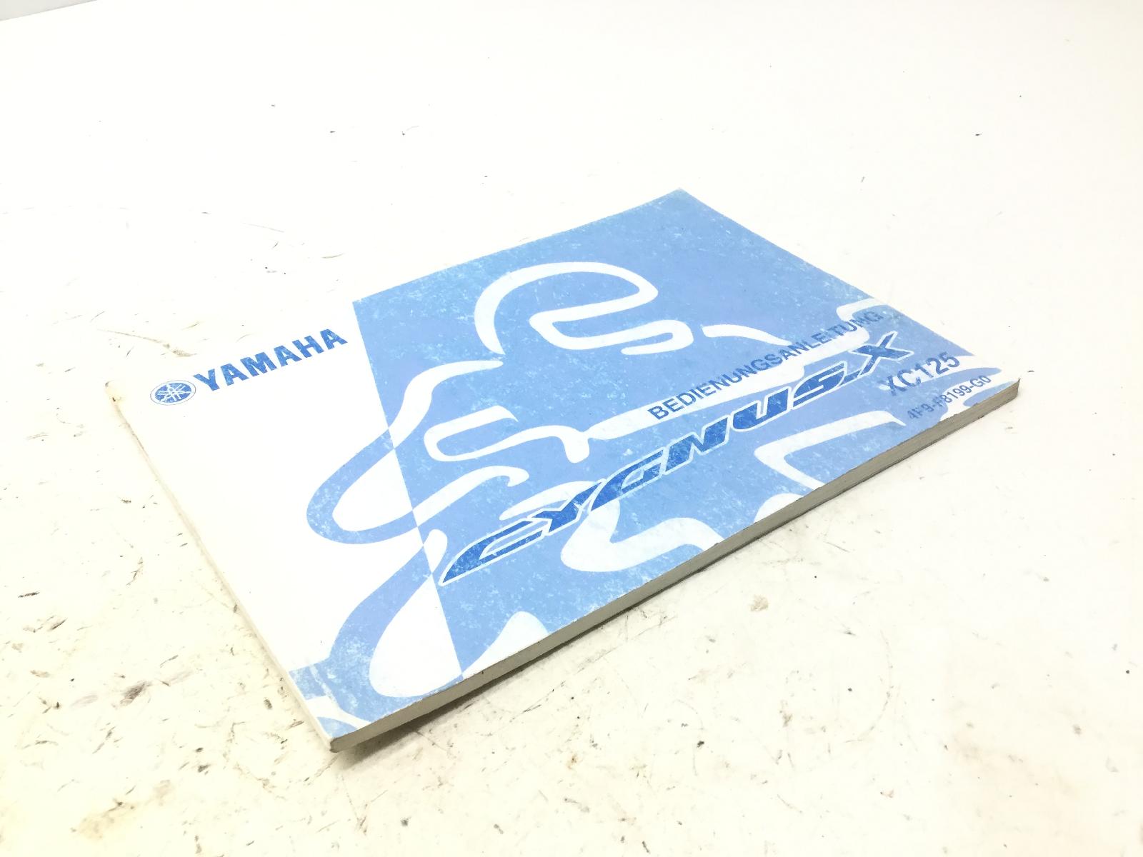 Yamaha nxc cygnus x 125 manuale uso e manutenzione - lingua tedesca 2007 2011 se411