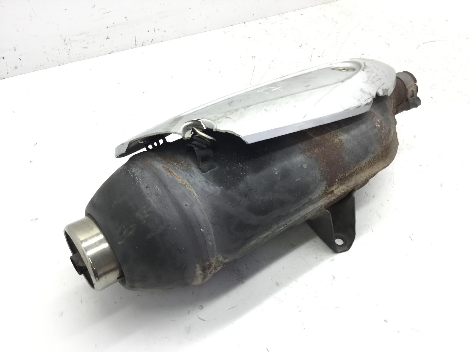 Piaggio beverly rst 250 scarico marmitta terminale * attacco storto 2004 2005 m28500