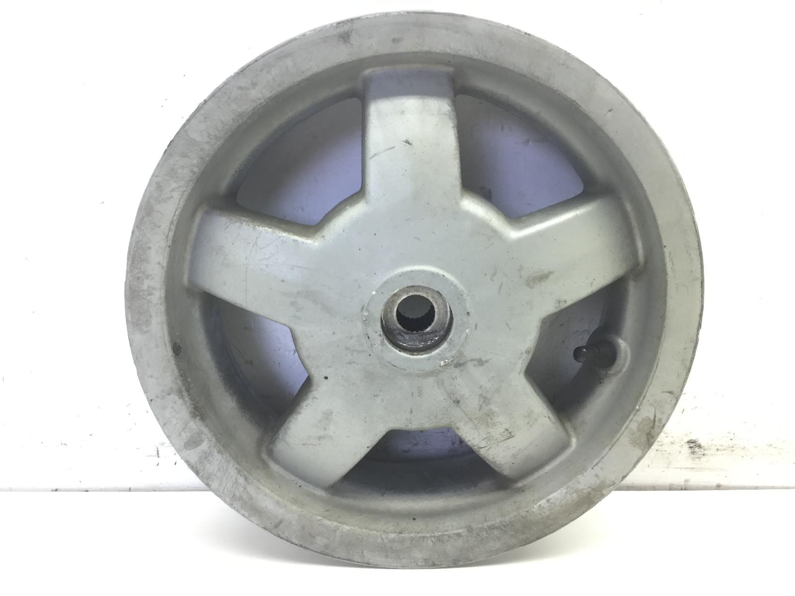 Piaggio vespa lx 4t 50 cerchio ruota posteriore 10 x 3.00 con graffi 2005 2009 c38300