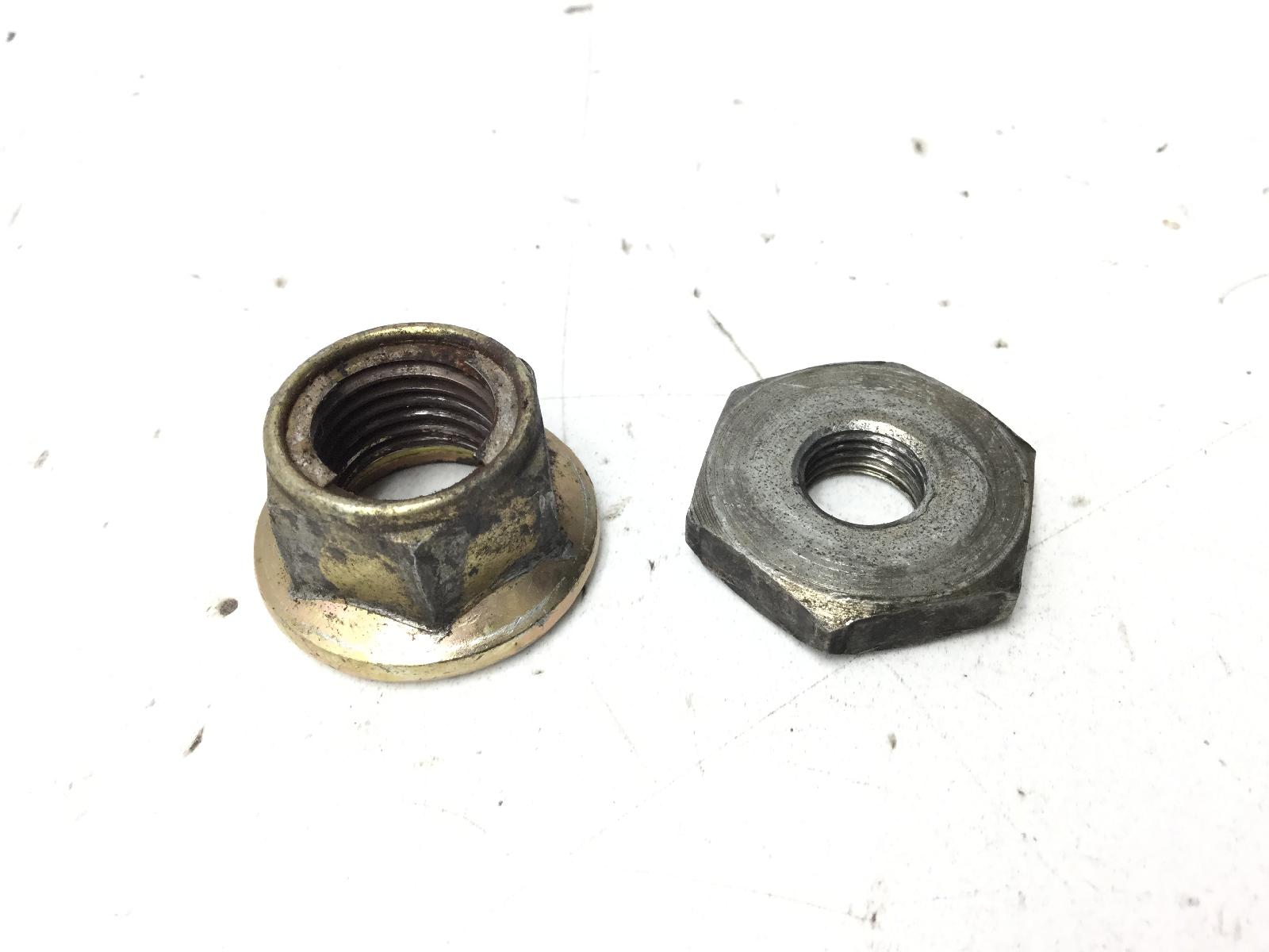 Aprilia scarabeo 50 coppia dadi bulloni ingranaggi puleggia trasmissione 1993 1997 le freno a disco post