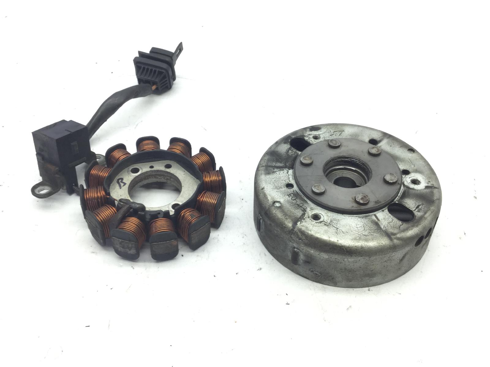 Piaggio zip 4t 50 statore campo magnetico e volano massa volanica 2000 2005 c25000