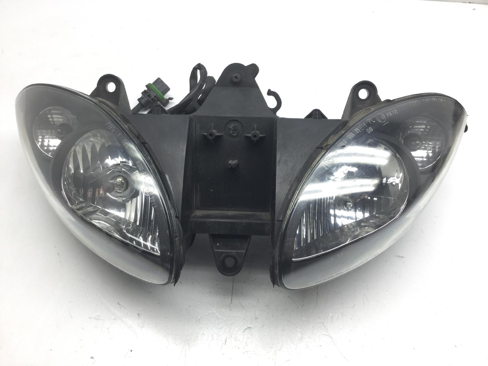 Piaggio x9 amalfi 180 faro fanale anteriore con lievi graffi su vetro 2000 2003 m2300002