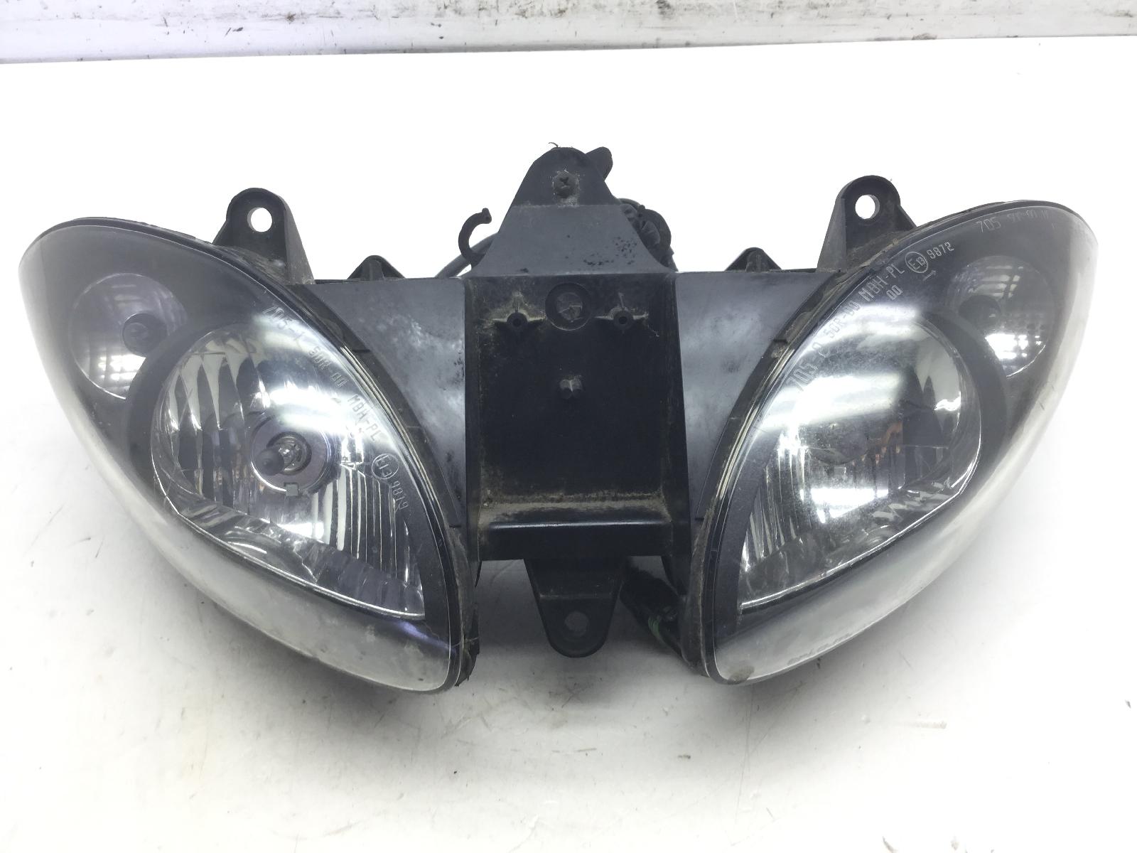 Piaggio x9 amalfi 180 faro fanale anteriore con lievi graffi su vetro 2000 2003 m2300002