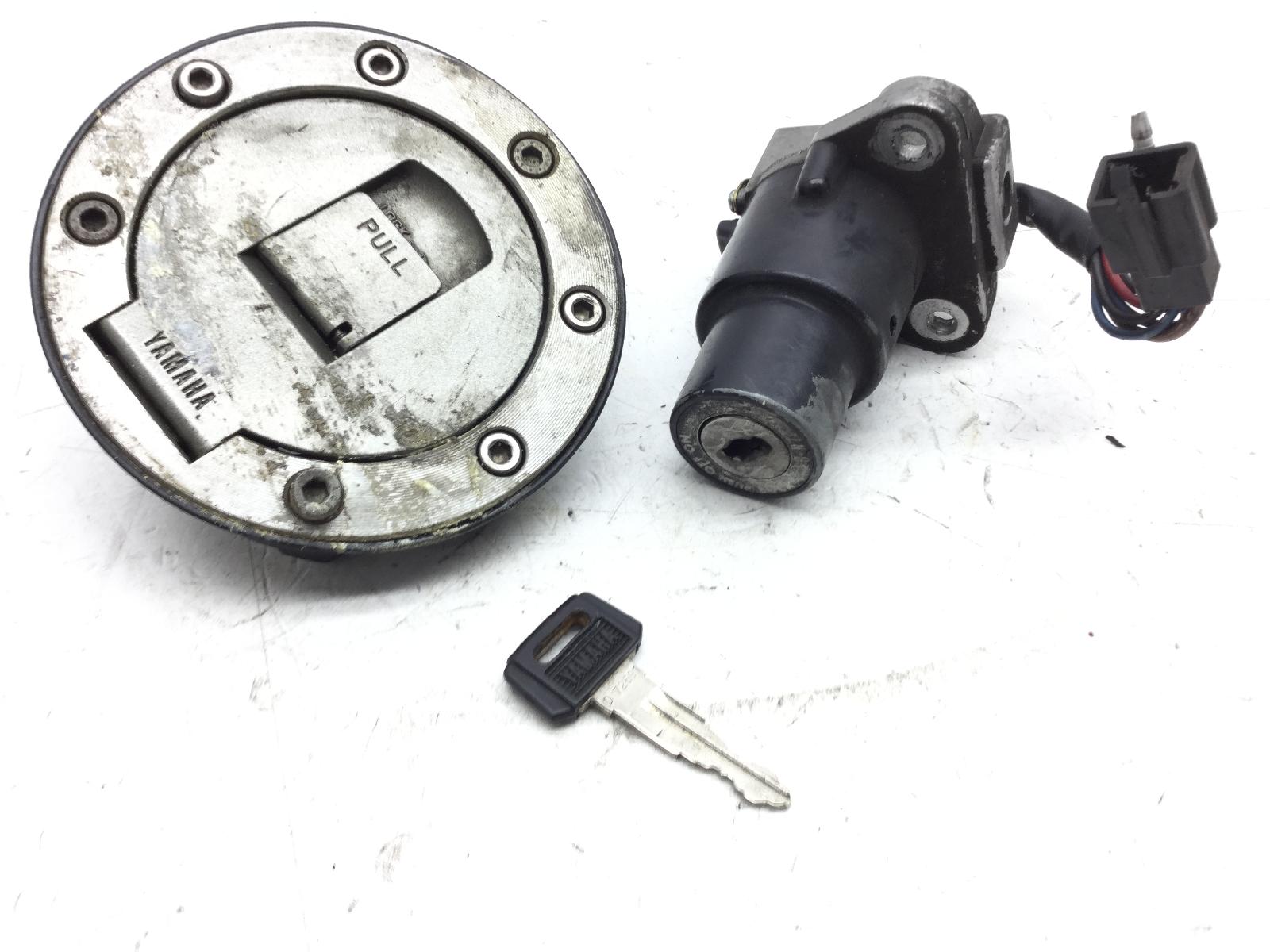 Yamaha tdr 125 blocchetto chiave accensione tappo serbatoio 1989 1990 3sh00