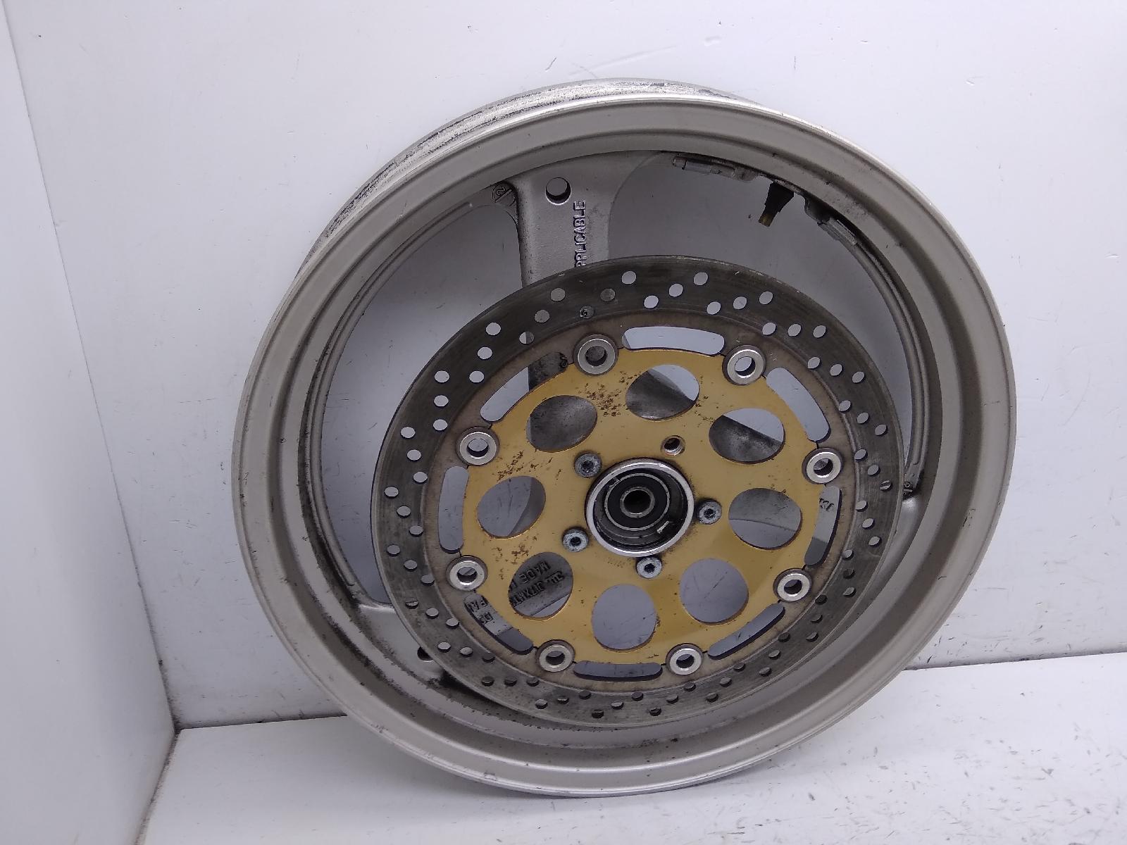 Suzuki gsf bandit 400 cerchio ruota anteriore 17 x 3 - disco non garantito 1991 1993 gk75a