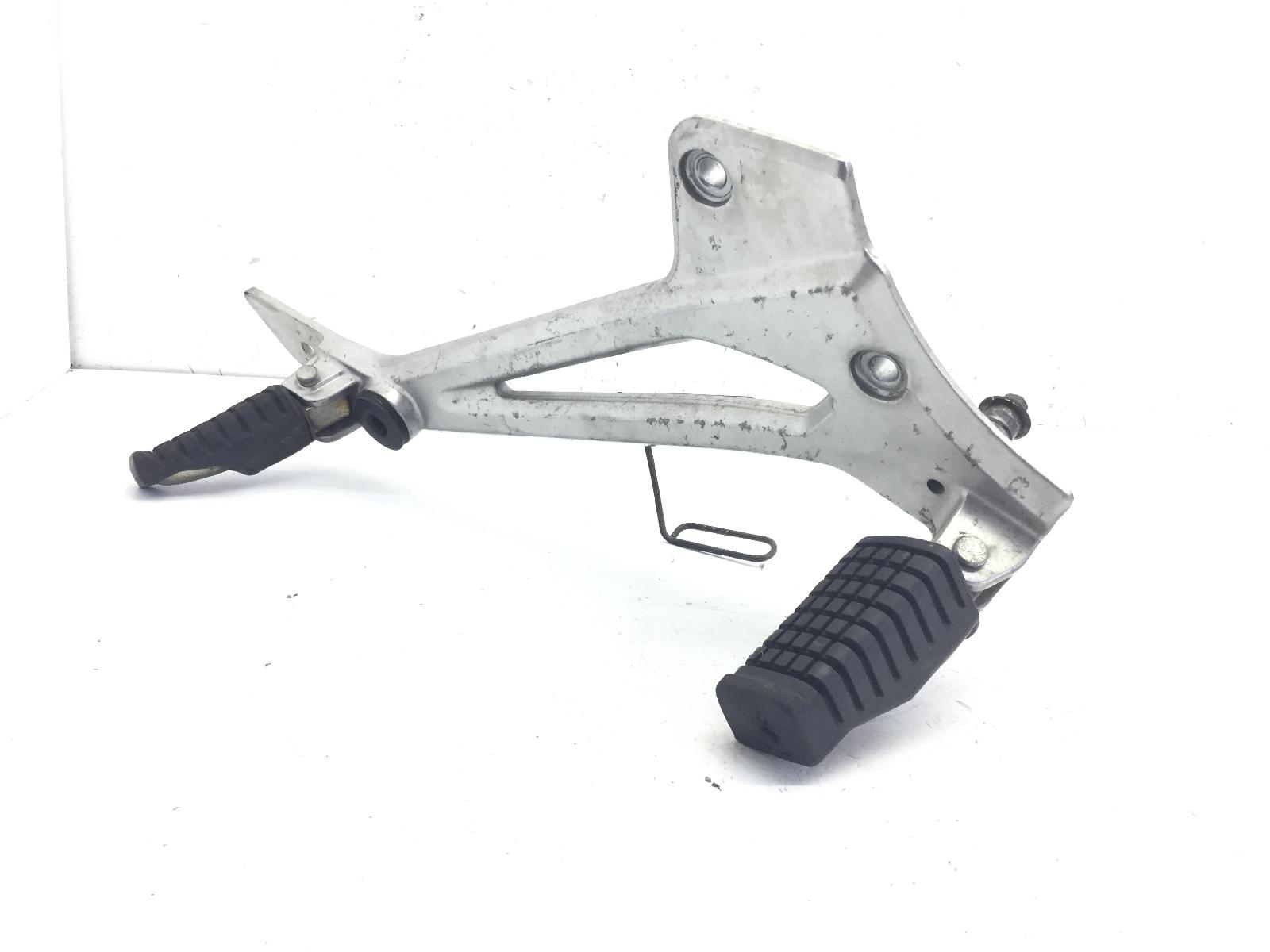 Kawasaki er-5 500 coppia pedane poggiapiedi e staffa supporto destra 2001 2003 er500aca