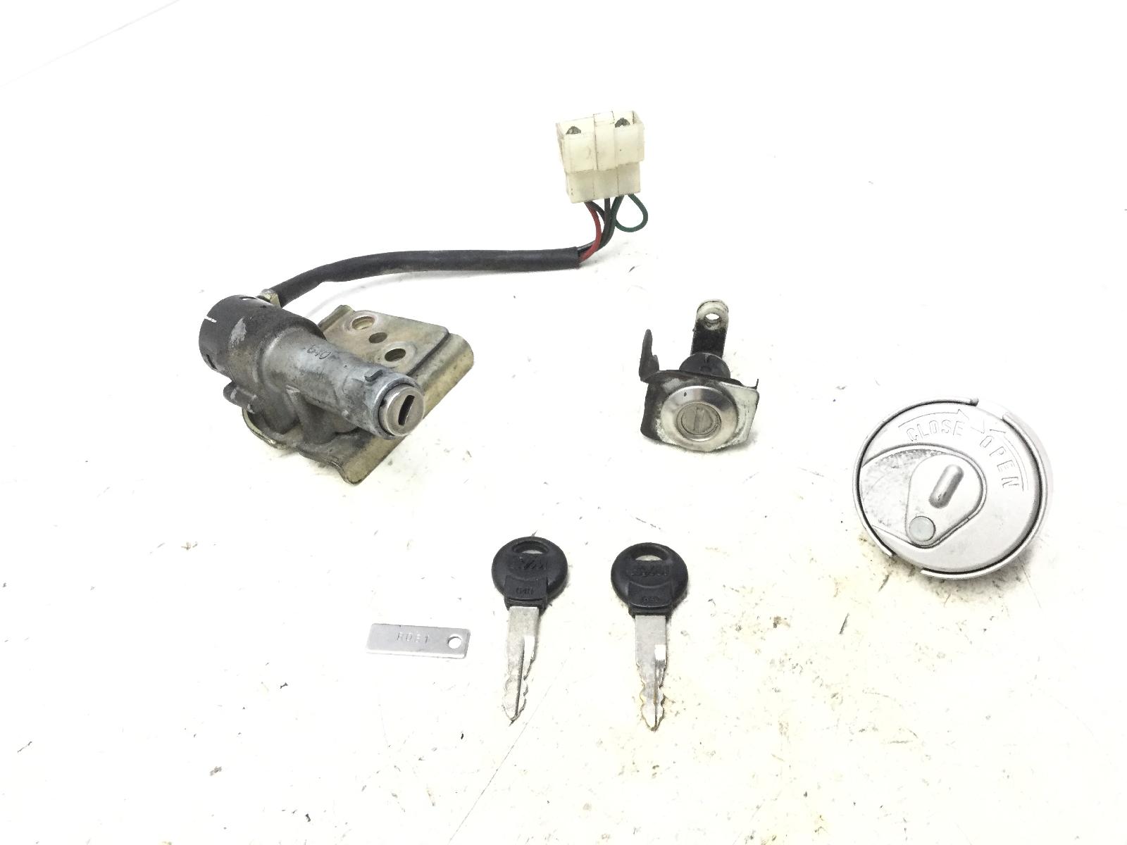 Sym hd evo i e3 200 blocchetto accensione serratura tappo benzina e chiavi 2010 2012 lh18wy9s