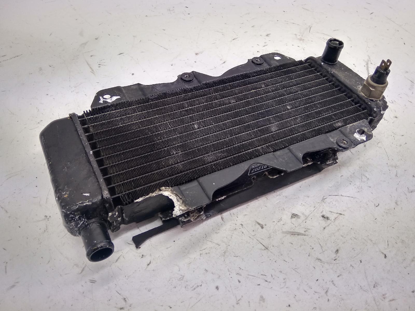 Honda cn spazio 250 radiatore con difetti di vernice - rottura 1998 1998 jh2mf02a